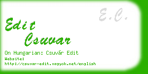 edit csuvar business card